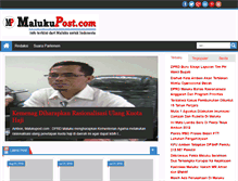 Tablet Screenshot of malukupost.com